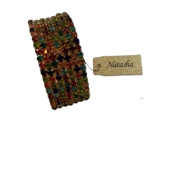 Natasha Couture Jewelry - Natasha Couture multi colored rhinestone bracelet